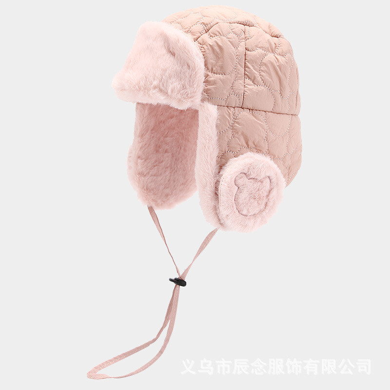 Pălării pentru copii, pălării calde de iarnă, pulovere, pălării de iarnă, pălării pentru copii, pălării pentru copii la modă Lei Feng, pălării de protecție pentru urechi, pălării de schi pentru bebeluși