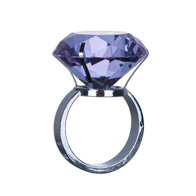 40 мм цветен кристален диамант стъклен пръстен за салфетки трапезария кърпа за хранене метален държач за салфетки парти сватбена маса домашен декор