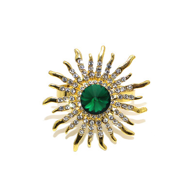 6 vnt. žalios spalvos krištolo krištolinio akmens servetėlių žiedai saulėgrąžų servetėlių laikiklis kalėdinėms vestuvėms, banketams, vakarėlio stalo dekoravimui HWD56