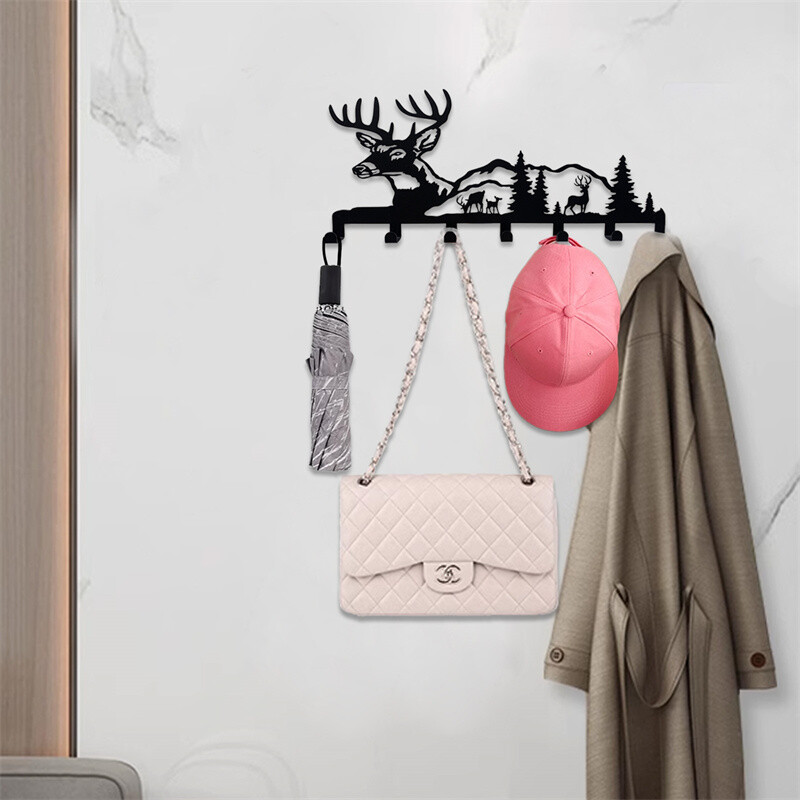 ﻿ Obiteljski predsoblje kućni zidni držač ključeva metalni ključevi organizirani za montiranje viseći stalak za ključeve kuke dekoracija hodnika