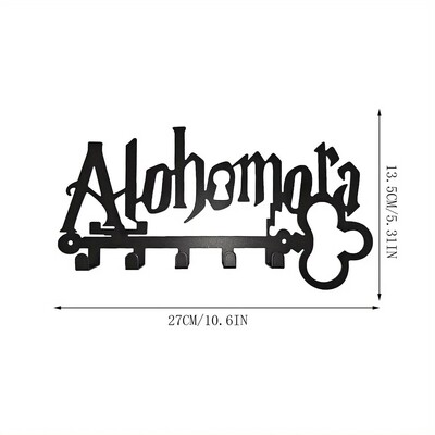 Višenamjenska željezna zidna viseća slatka mačka Stalak za ključeve Svečana atmosfera Zidni stalak za mačke Kuka Kuka za kućanske ključeve Vješalica za kapute