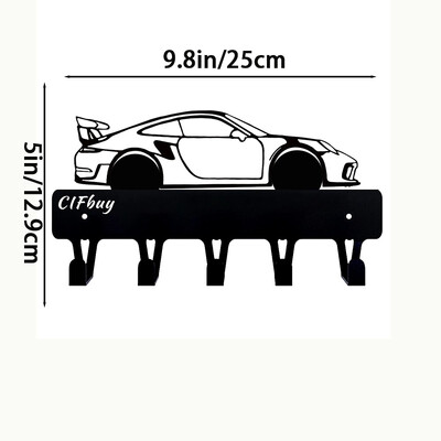 Višenamjenska željezna zidna viseća slatka mačka Stalak za ključeve Svečana atmosfera Zidni stalak za mačke Kuka Kuka za kućanske ključeve Vješalica za kapute