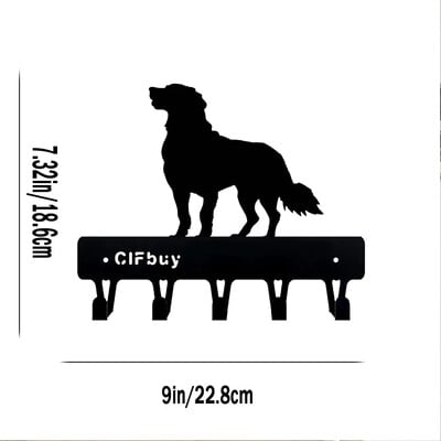 Višenamjenska željezna zidna viseća slatka mačka Stalak za ključeve Svečana atmosfera Zidni stalak za mačke Kuka Kuka za kućanske ključeve Vješalica za kapute
