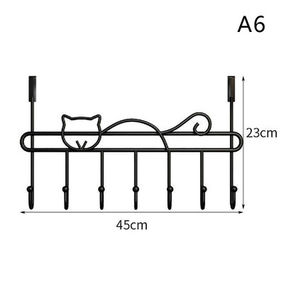 Врата във формата на сърце зад кука Съхранение Закачалка за дрехи на стена Кука Закачалка без пробиви Органайзер за спалня Аксесоари за съхранение