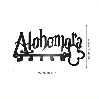 Zidni držač ključeva Moderan metalni zidni držač ključeva: montirana ljepljiva vješalica i organizator za sve vaše potrepštine, zidne kuke