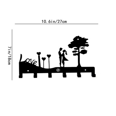 1 PC držač za ključeve Mashallah, stalak za pohranu, islamski stalak za ručnike, vješalica za organizatore, personalizirana zidna vješalica, umjetničko djelo