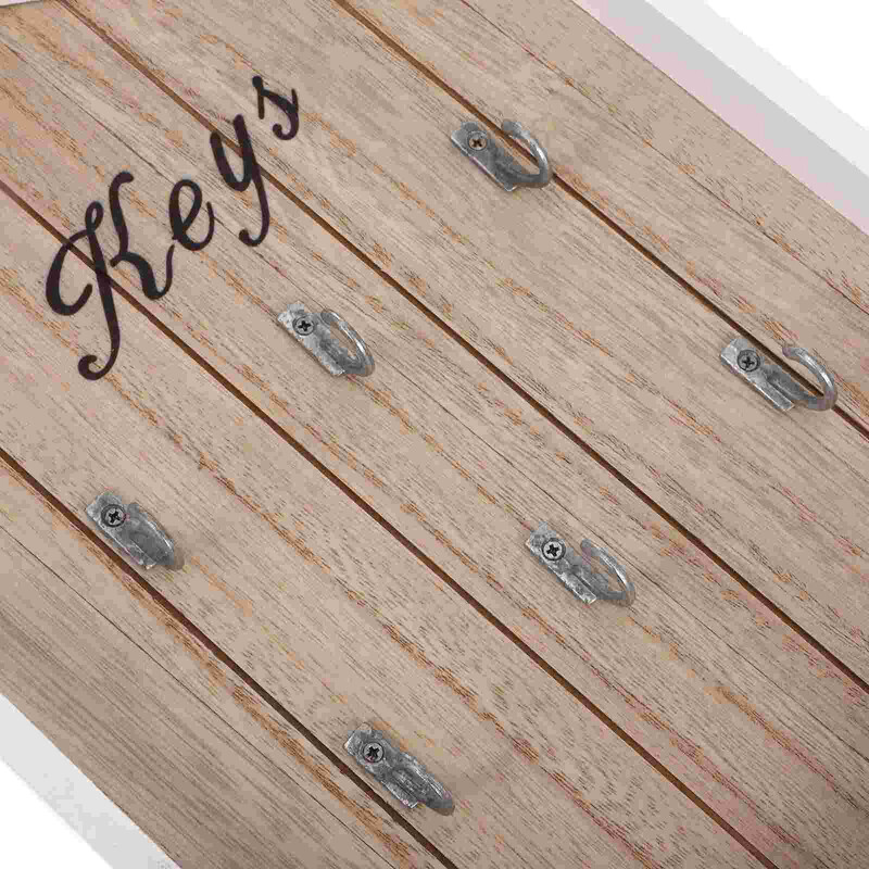 Kutija za pohranu ključeva Stalak za zidni nosač Drveni ormarić za ključeve Ukrasni držač