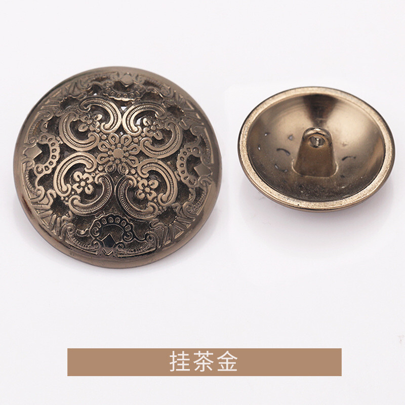 Õõnesmustrid käsitsi õmmeldud nööbid metallvillane mantel jakk ülikond pidulik nööbid nööbid hulgimüük