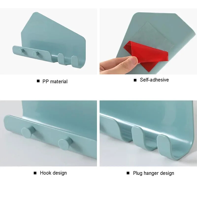 Zidni telefon Držač za Ipad Polica Domaćica Stalak za pohranu Ključevi za vješanje Kukice Kuhinja Kupaonica Organizator Polica Uređenje doma