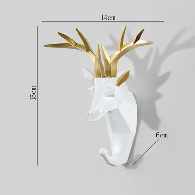 Mūsdienu brieža galva, dzīvnieka āķis, piekarināms apģērbs, cepure, šalle, atslēga, briežu ragi, pakaramais, sienas degunradžu rags.