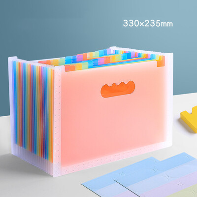 Držač za dokumente od 25 slojeva Šarena pohrana dokumenata Rainbow Organizator datoteka Okomita mapa za pohranu Torba za pohranu pisama