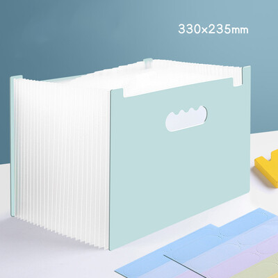 A4 Letter Rainbow višeslojni vertikalni držač datoteka za pohranu 25 slojeva za pohranu 2000 listova za školsko uredsko pohranjivanje papira