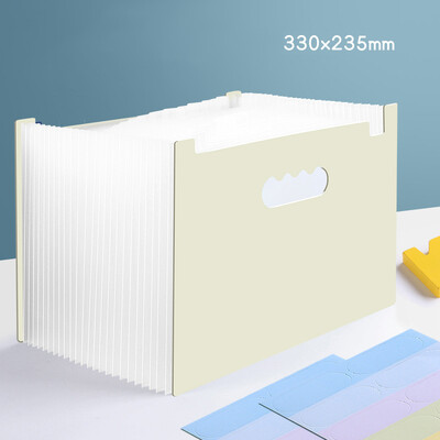 A4 Letter Rainbow višeslojni vertikalni držač datoteka za pohranu 25 slojeva za pohranu 2000 listova za školsko uredsko pohranjivanje papira