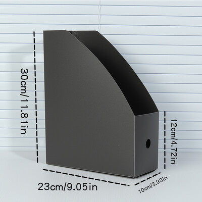 Vienkārša salokāma biroja darbvirsmas failu krātuve vertikāla A4 formāta mape ar ieliktņiem, liela ietilpība, 9 krāsu izvēles