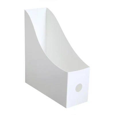 PP Сгъваема кутия за съхранение на книги A4 Държач за файлове с документи Рафтове с голям капацитет Рафт за сортиране на книги Плътен цвят Проста кутия за съхранение