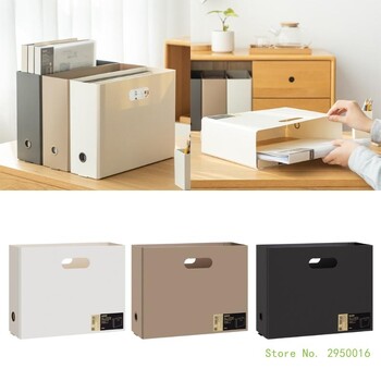 File Storage Box Document Box File Box Μεγάλης χωρητικότητας Χαρτικά για οργάνωση εγγράφων