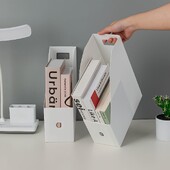 1kom Plastične fascikle Držači knjiga Stolni organizator dokumenata Uredski držač Vertikalno razvrstavanje Kutija za pohranu Pribor za pisanje