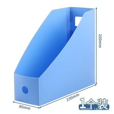 1kom Plastične fascikle Držači knjiga Stolni organizator dokumenata Uredski držač Vertikalno razvrstavanje Kutija za pohranu Pribor za pisanje