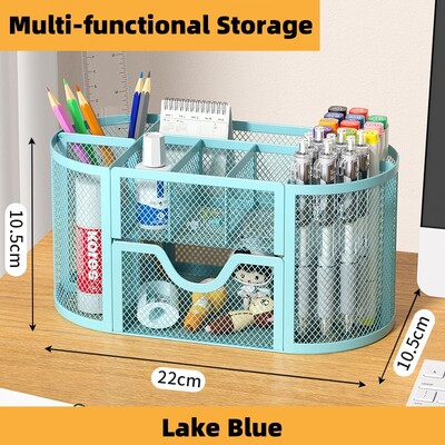 Metalni držač za olovke Kreativna jednostavna kutija za pohranu papira Držač za olovke Stolni ukras Jednostavan uredski pribor Držač za olovke Student