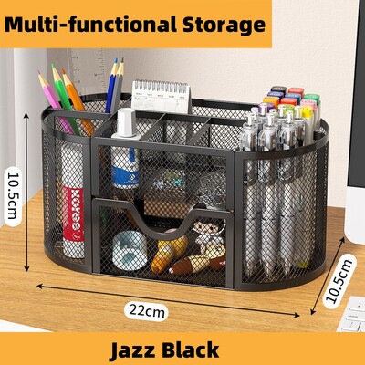 Metalni držač za olovke Kreativna jednostavna kutija za pohranu papira Držač za olovke Stolni ukras Jednostavan uredski pribor Držač za olovke Student