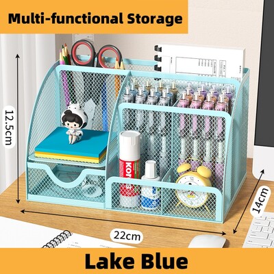 Metalni držač za olovke Kreativna jednostavna kutija za pohranu papira Držač za olovke Stolni ukras Jednostavan uredski pribor Držač za olovke Student