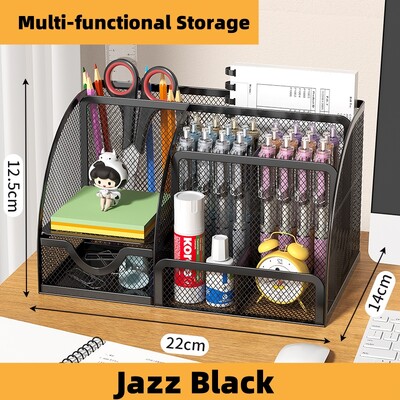 Metalni držač za olovke Kreativna jednostavna kutija za pohranu papira Držač za olovke Stolni ukras Jednostavan uredski pribor Držač za olovke Student