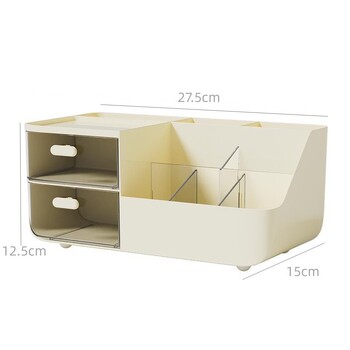 Desktop Storage Box Καλλυντικά Συρτάρι τύπου Cute Box Office Stationery Organizer Box Study Desk Storage Rack