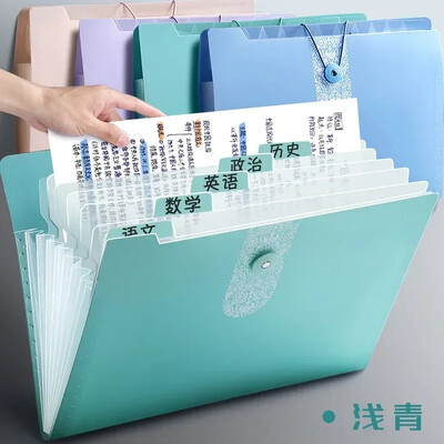 A4 Papir Mapa s 12 mreža Ručna mapa s datotekama Organizator za organe Držač za pohranu Uredski alati za pohranu dokumenata Uredski pribor