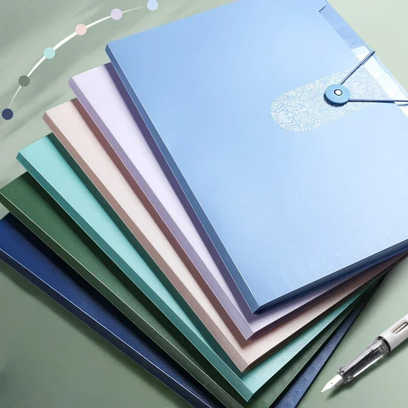 A4 Papir Mapa s 12 mreža Ručna mapa s datotekama Organizator za organe Držač za pohranu Uredski alati za pohranu dokumenata Uredski pribor