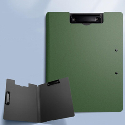 Bview Art 1Pcs Водоустойчиво сгъване с двойни щипки Клипборд A4/A3 Папка с корици на файлове Подложка за писане Клип Органайзер Офис консумативи