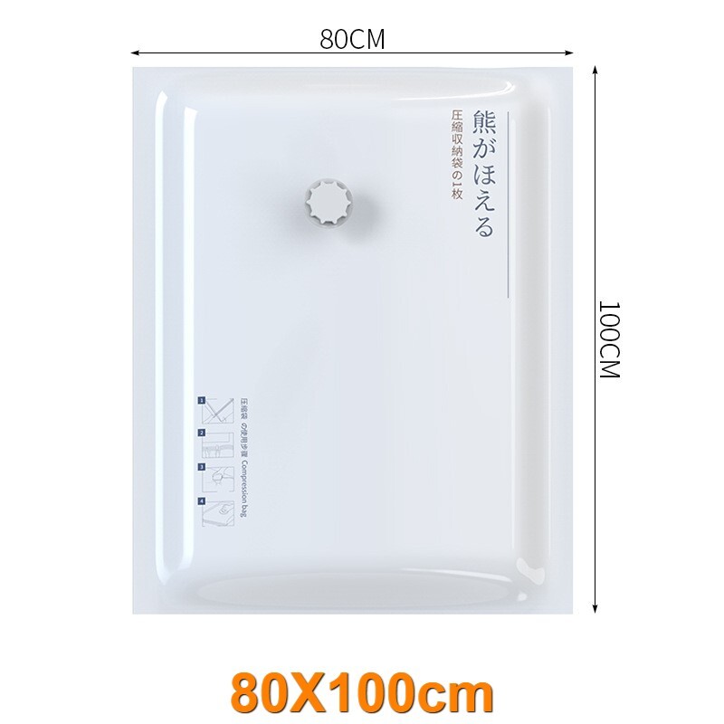 3191 Vakuumska vrećica za odjeću, jastuk, poplun za pohranu, sklopivi komprimirani organizator, pečatni paket koji štedi prostor