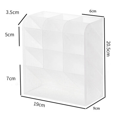 Studentska višenamjenska pernica velikog kapaciteta, jednostavno ukošeno umetanje, umjetnička olovka za crtanje, stalak za izložbe, kutija za pohranu pisaćih materijala