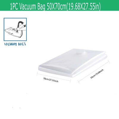Komplet vrećica za vakuumiranje odjeće, jorgana, deka, posteljine Organizatori za kućno pakiranje ne uključuju pumpu