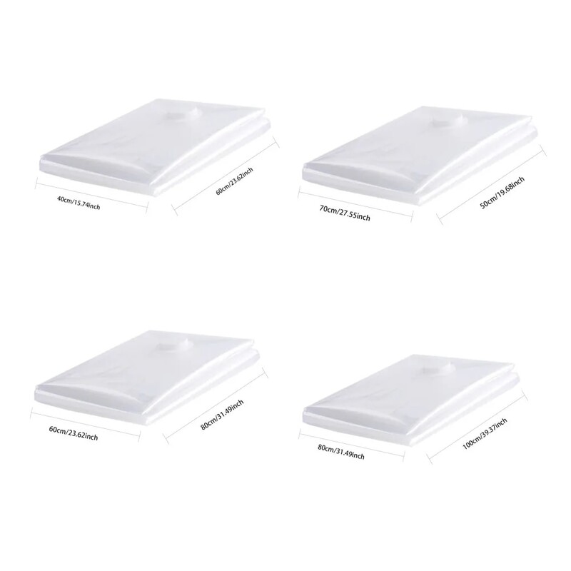 Komplet vrećica za vakuumiranje odjeće, jorgana, deka, posteljine Organizatori za kućno pakiranje ne uključuju pumpu