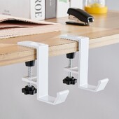 Iekarināmās somas āķis bez perforatora Studenta rakstāmgalda sānu pakarināmā soma Artefakts Noņemams mobilais rokassomu turētāji Daudzfunkcionāls galda āķis