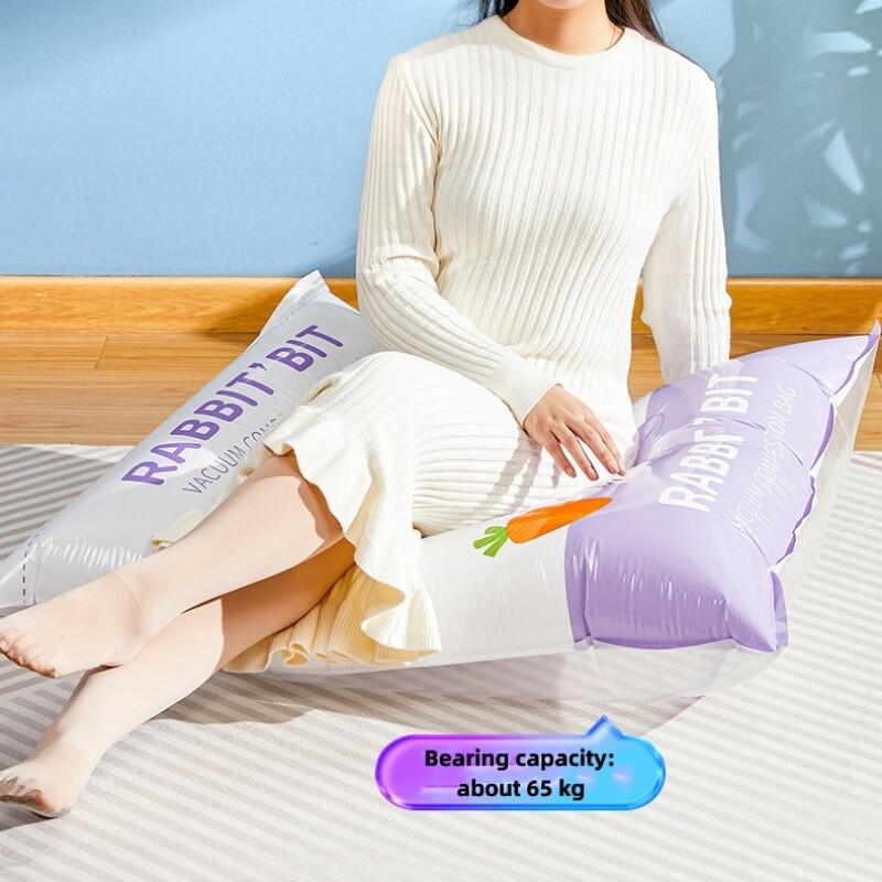 Višekratna vakuumska vrećica i navlaka za pumpu za odjeću. Velika kompresirana plastična prazna vrećica. Spremnik za pohranu pribora za putovanja.