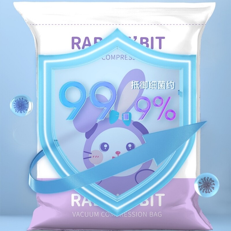 Višekratna vakuumska vrećica i navlaka za pumpu za odjeću. Velika kompresirana plastična prazna vrećica. Spremnik za pohranu pribora za putovanja.