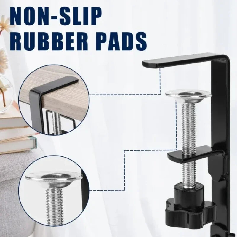 1 komad stolnog stalka za pohranu s neperforiranim žičanim umetkom, košara za upravljanje žicama za stol računala, kućni i uredski pribor