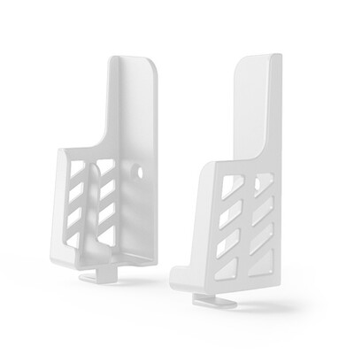 2 komada zidnog postolja za postavljanje tableta, držača telefona za iPad/iPhone, podesivog postolja, nosača, pribora za tablete