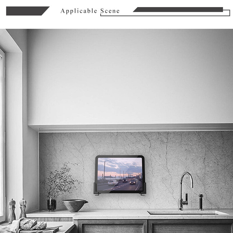 2 komada zidnog postolja za postavljanje tableta, držača telefona za iPad/iPhone, podesivog postolja, nosača, pribora za tablete