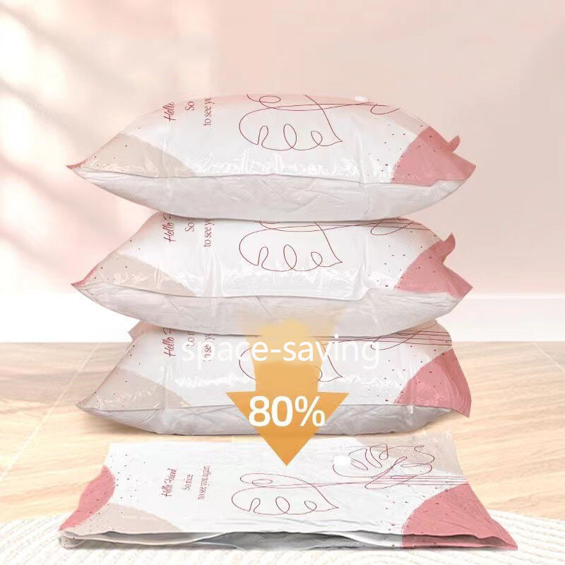 1 tk 11 siidist paksendatud tekk riiete vaakumkompressiokott, pagasi riiete hoiukott, kolimiskott