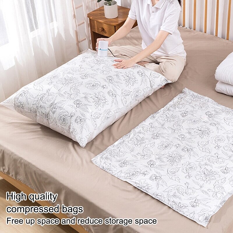 Suspaudimo maišelis Vakuuminis laikymo krepšys Skaidrus laikymo maišelis Plastikinis suspaudimo maišelis Daugkartinis laikymo konteineris kelionėms