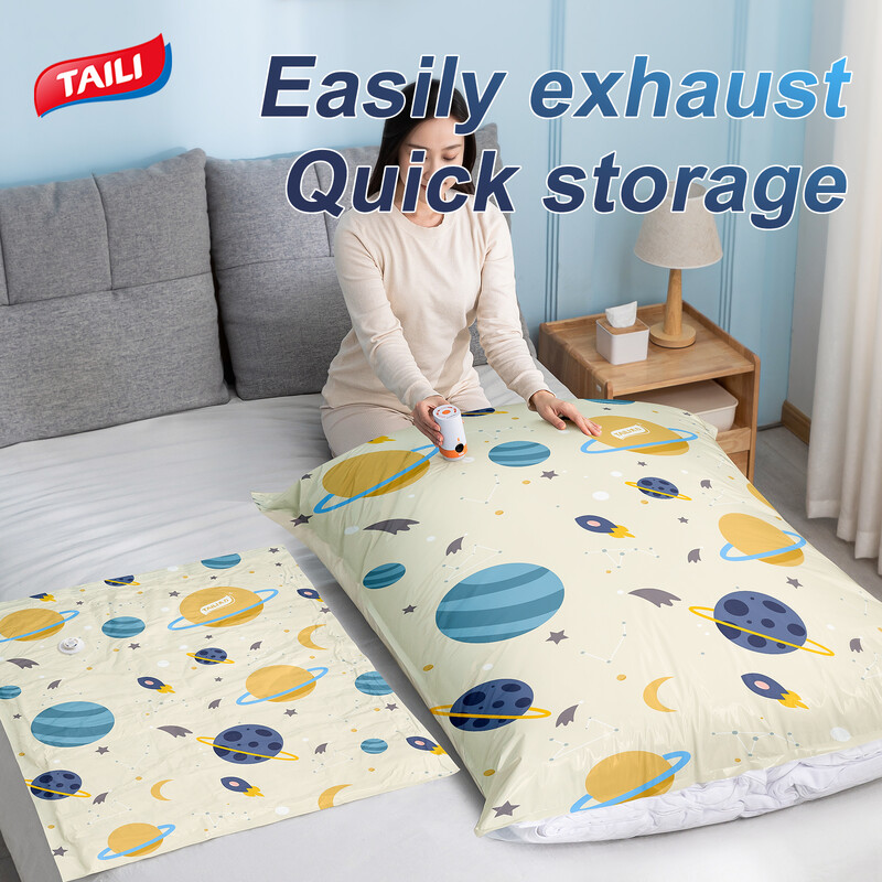 TAILI Vakuuminis sandarinimo maišelis Vietą taupantys krepšiai drabužiams Pagalvė Kompresinis maišelis Vakuuminis laikymo krepšys Drabužių kelioninis krepšys