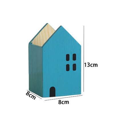 Drveni kućni držač za olovke vrhunskog minimalističkog stila, savršen za pohranjivanje olovaka, kistova i više od kućnog ureda