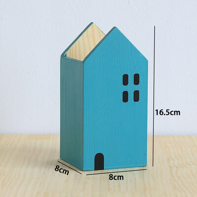 Drveni kućni držač za olovke vrhunskog minimalističkog stila, savršen za pohranjivanje olovaka, kistova i više od kućnog ureda