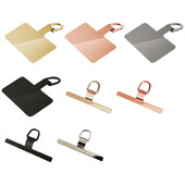 4/2/1 KOM. Izuzetno tanki zakrp za privezak za telefon od nehrđajućeg čelika Brtva za zamjenske dijelove za remen za mobitel, sigurnosni spojni dio