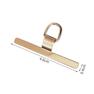 4/2/1 KOM. Izuzetno tanki zakrp za privezak za telefon od nehrđajućeg čelika Brtva za zamjenske dijelove za remen za mobitel, sigurnosni spojni dio