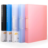 Mapa D-kopča s 2 rupe Plastična Pp mapa A4 Torba za datoteke Kutija za pohranu Binder Torba za dokumente s ugovornim računima Školski uredski pribor