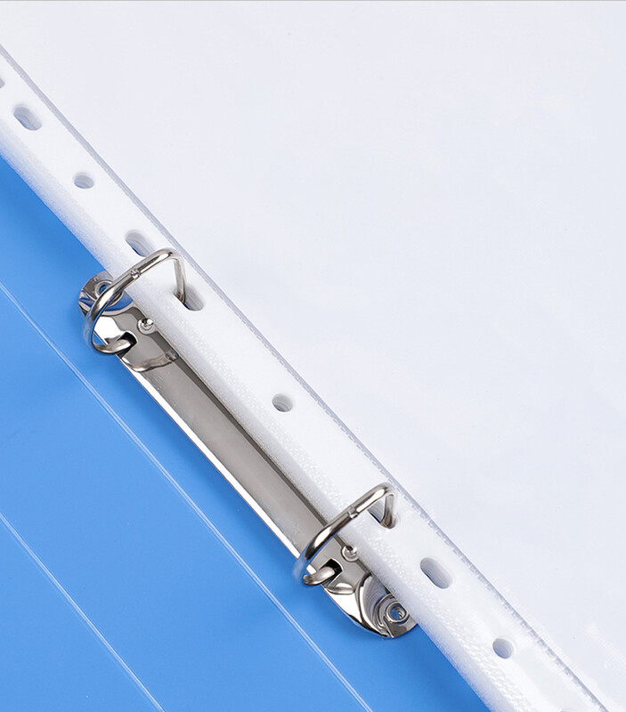 Mapa D-kopča s 2 rupe Plastična Pp mapa A4 Torba za datoteke Kutija za pohranu Binder Torba za dokumente s ugovornim računima Školski uredski pribor