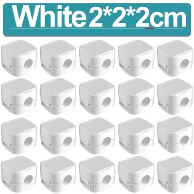 30/1 gab. Magnētiskie kabeļu skavas Pašlīmējoši regulējami vadu turētāji zem rakstāmgalda Vadu pārvaldības kabeļu organizētājs mājas birojam